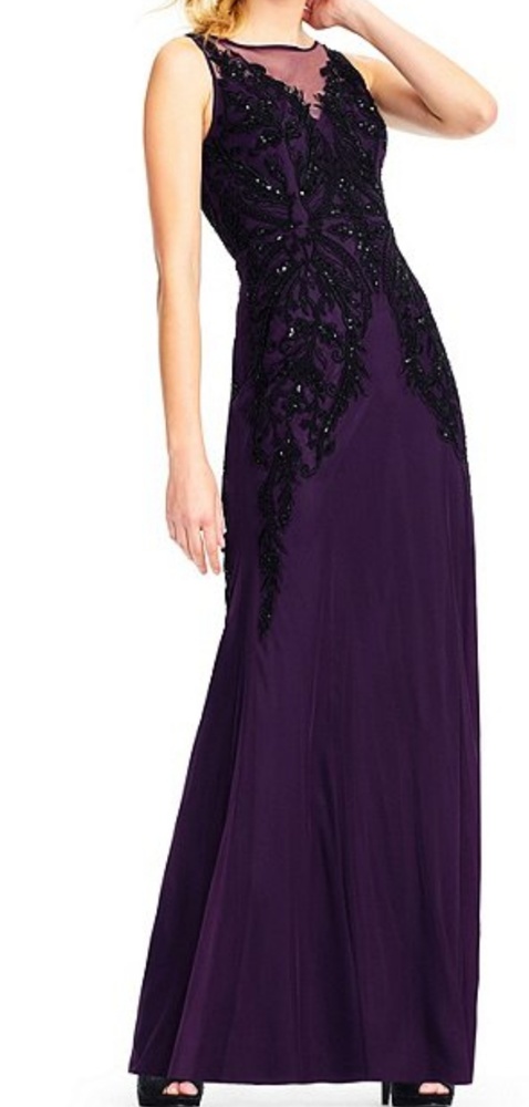 NWT Beaded Bodice Long Dress